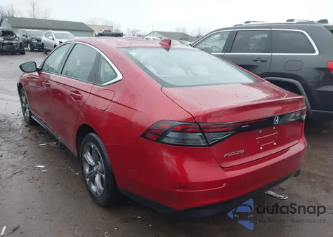2024 Honda Accord Ex z USA, uszkodzony, nr VIN 1HGCY1F35RA092342